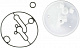 TUBE, Fuel Transfer | (Nikki)(Gravity Feed)(Does Not Include Jet) Used Before Code Date 12081300 